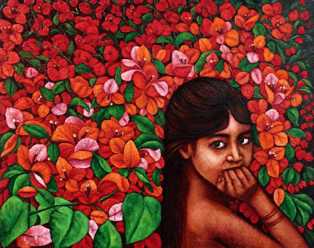 Blooming Innocence — oil on canvas